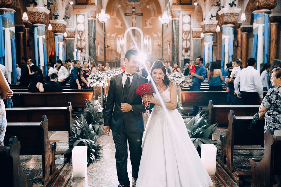 Casamento Igreja Basílica em São José do Rio Preto - SP Maycon e Sulimar