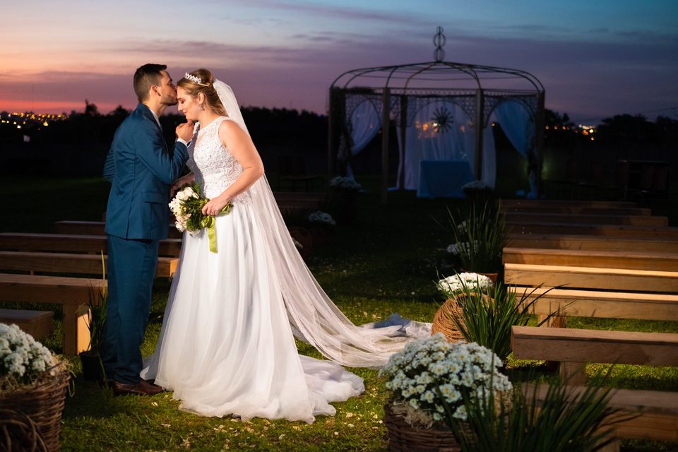 Casamento Espaço Gabbana em São José do Rio Preto - SP  - Rudnei e Helena